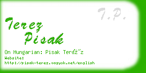 terez pisak business card